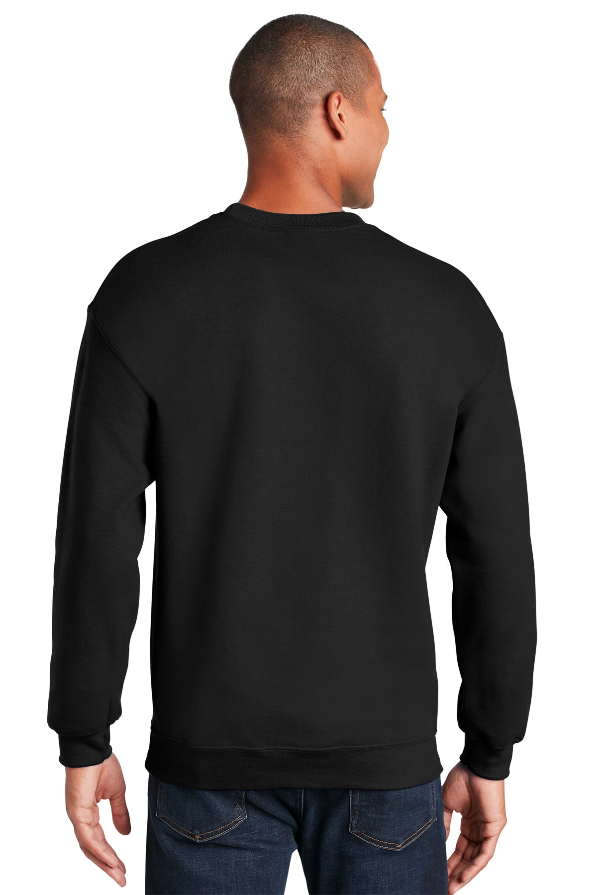Fremont Football Family - Black Out Crew Neck Sweatshirt