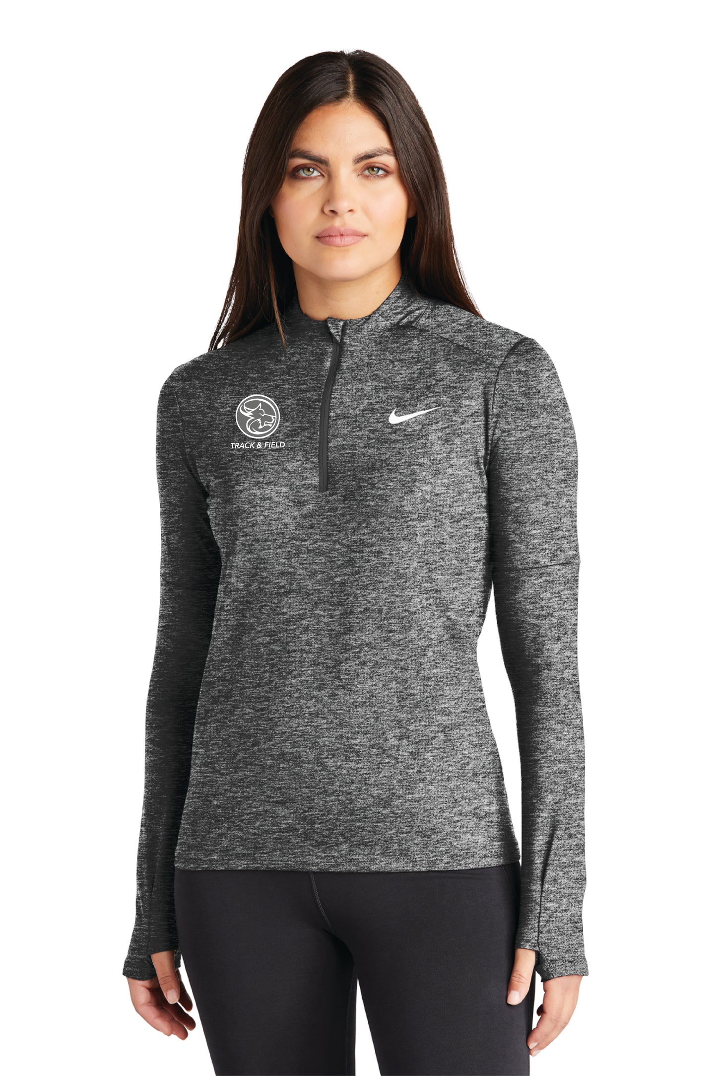 Fremont Track & Field Womens Nike Dri-FIT Element 1/2-Zip